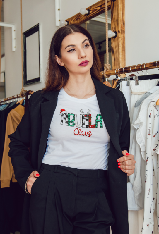 Abuela Claus Christmas shirt